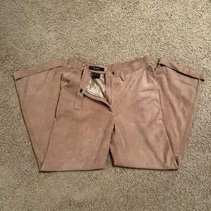 Faconnable goat skin leather pants